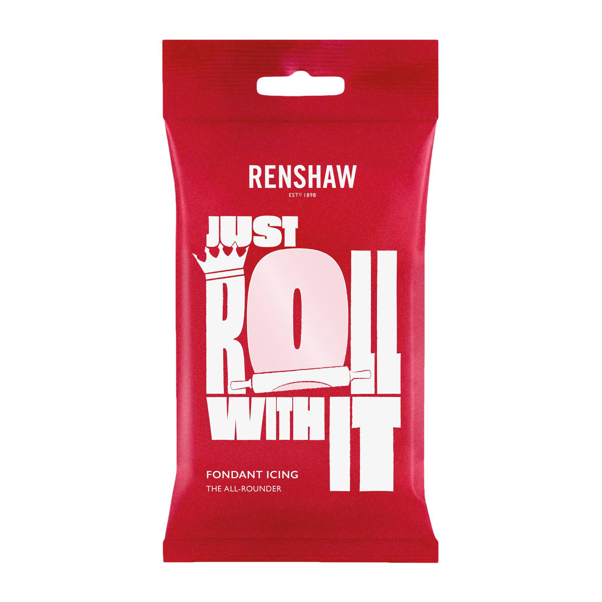 Renshaw Ready To Roll Baby Pink Icing 250g 1 Renshaw Ready To Roll Baby Pink Icing 250g