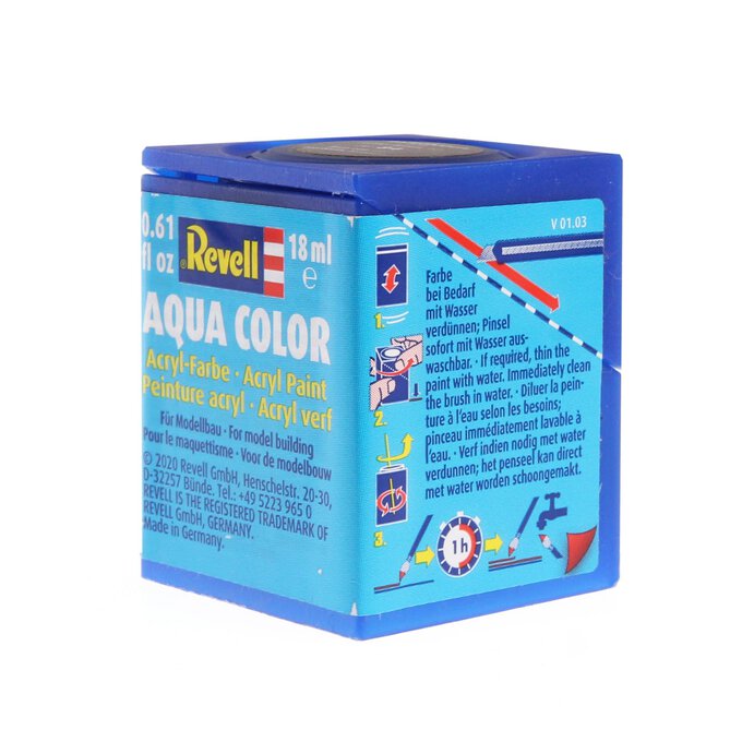 Revell Leather Brown Matt Aqua Colour Acrylic Paint 18ml (184) 4 Revell Leather Brown Matt Aqua Colour Acrylic Paint 18ml (184)