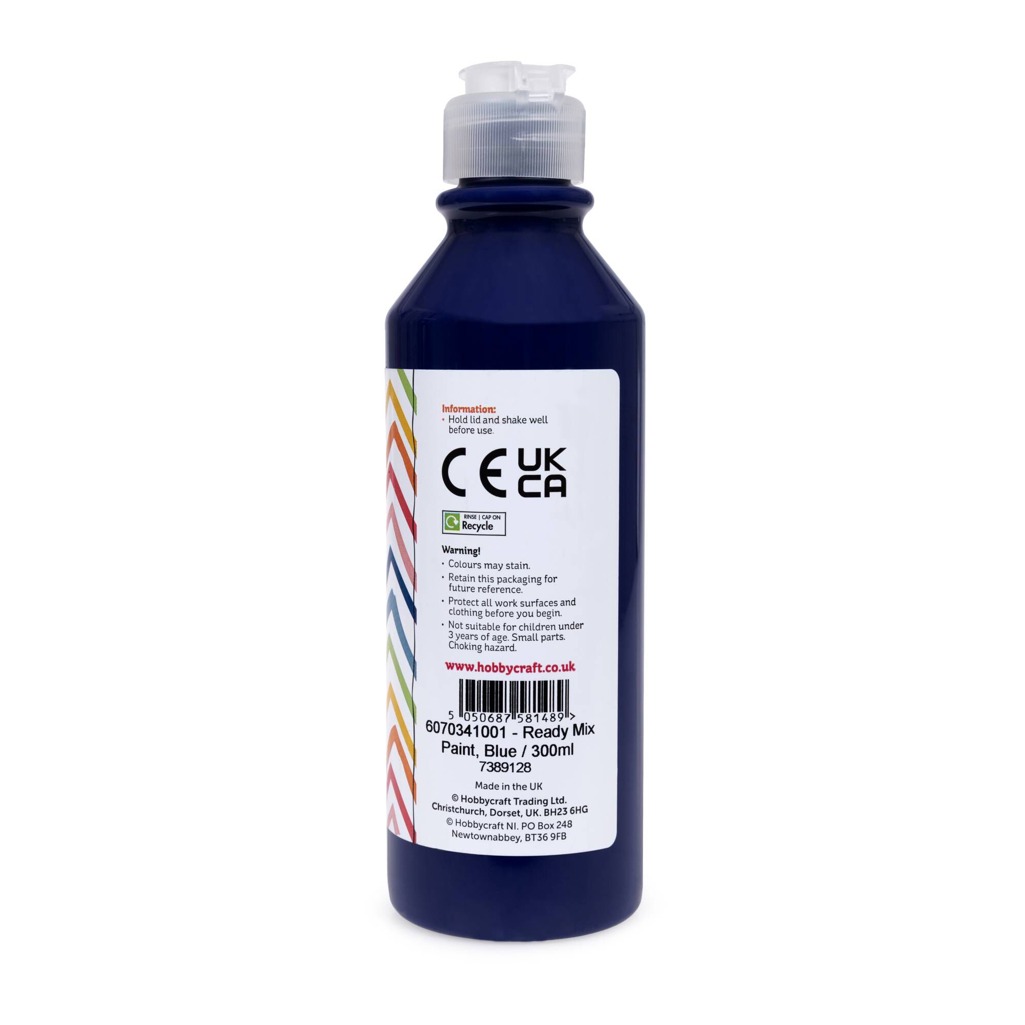 Blue Ready Mixed Paint 300ml 5 Blue Ready Mixed Paint 300ml