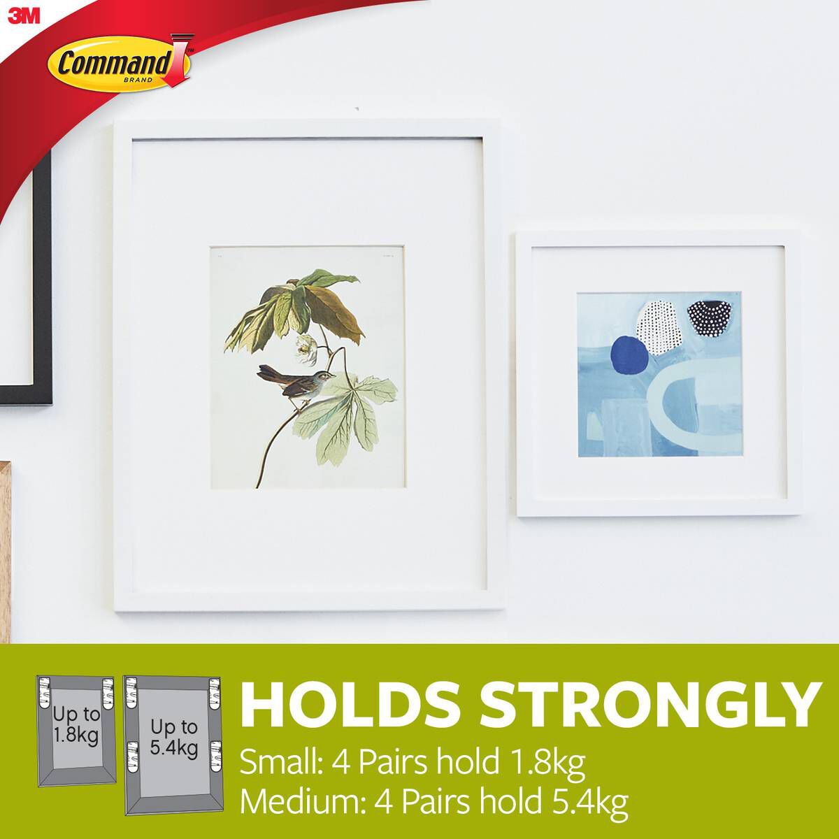 Command Small and Medium Hanging Strips Value Pack 4 Command Small and Medium Hanging Strips Value Pack