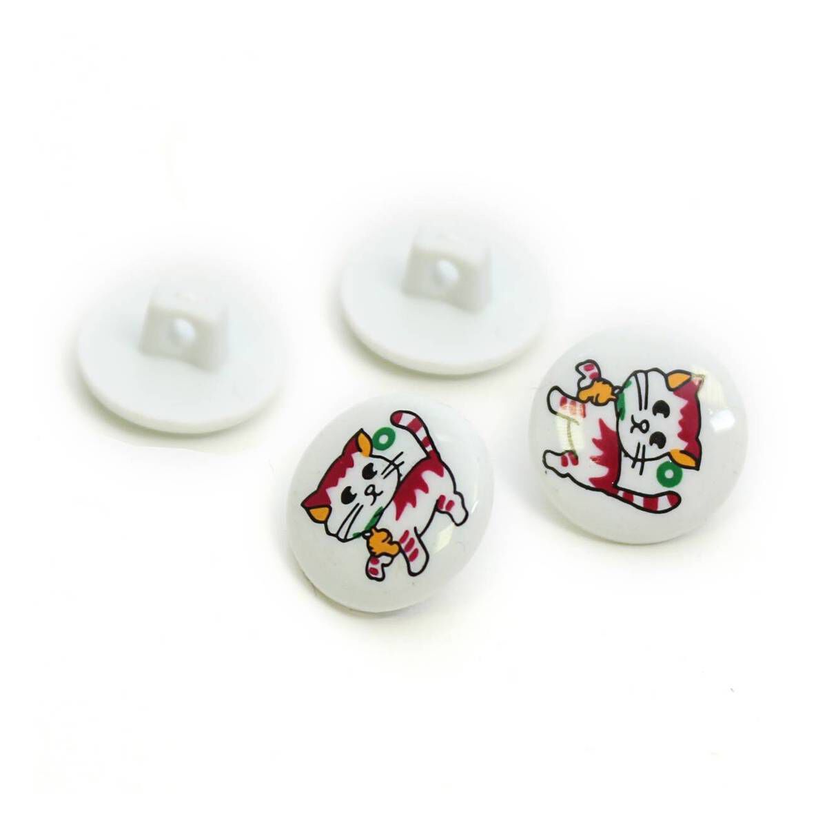Hemline Assorted Novelty Children's Button 4 Pack 1 Hemline Assorted Novelty Children's Button 4 Pack