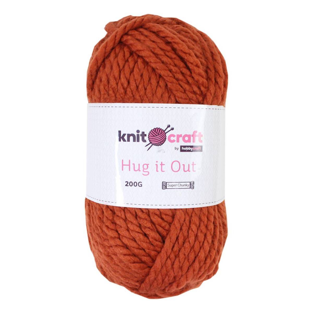 Knitcraft Paprika Hug It Out Yarn 200g 1 Knitcraft Paprika Hug It Out Yarn 200g