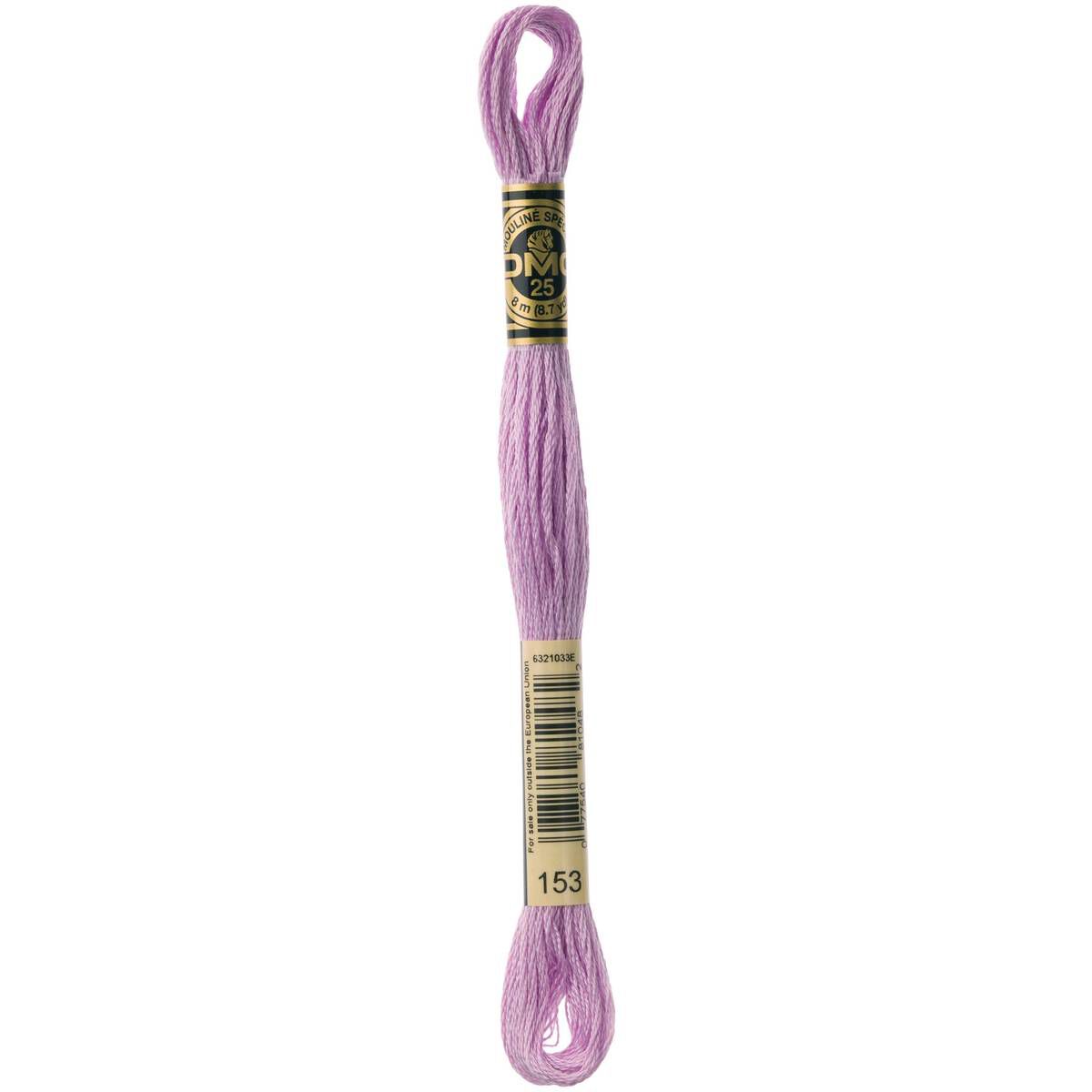 DMC Pink Mouline Special 25 Cotton Thread 8m (153) 3 DMC Pink Mouline Special 25 Cotton Thread 8m (153)