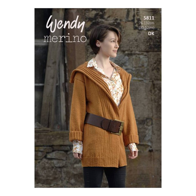 Wendy Merino DK Jacket Digital Pattern 5811 1 Wendy Merino DK Jacket Digital Pattern 5811