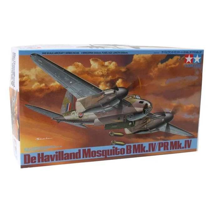 Tamiya De Havilland Mosquito B Mk. IV PR Mk.IV Model Kit Model Kit 1:48 1 Tamiya De Havilland Mosquito B Mk. IV PR Mk.IV Model Kit Model Kit 1:48
