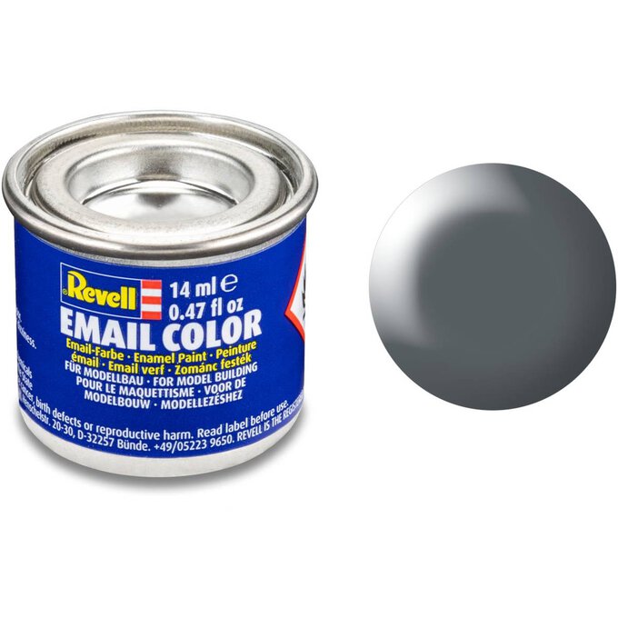 Revell Dark Grey Silk Enamel Paint 14ml (78) 1 Revell Dark Grey Silk Enamel Paint 14ml (78)