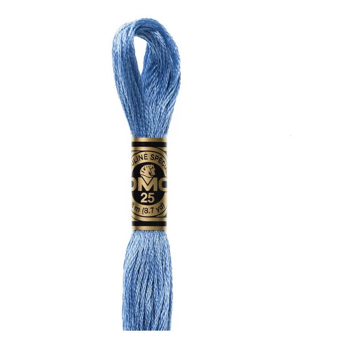 DMC Blue Mouline Special 25 Cotton Thread 8m (334) 1 DMC Blue Mouline Special 25 Cotton Thread 8m (334)