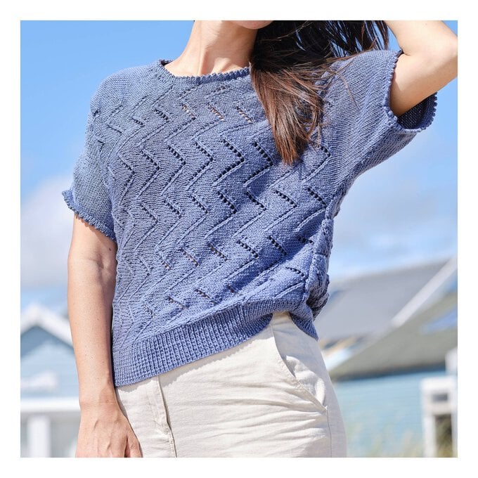 Women's Institute Vintage Zig Zag Top Digital Pattern 0075 2 Women's Institute Vintage Zig Zag Top Digital Pattern 0075