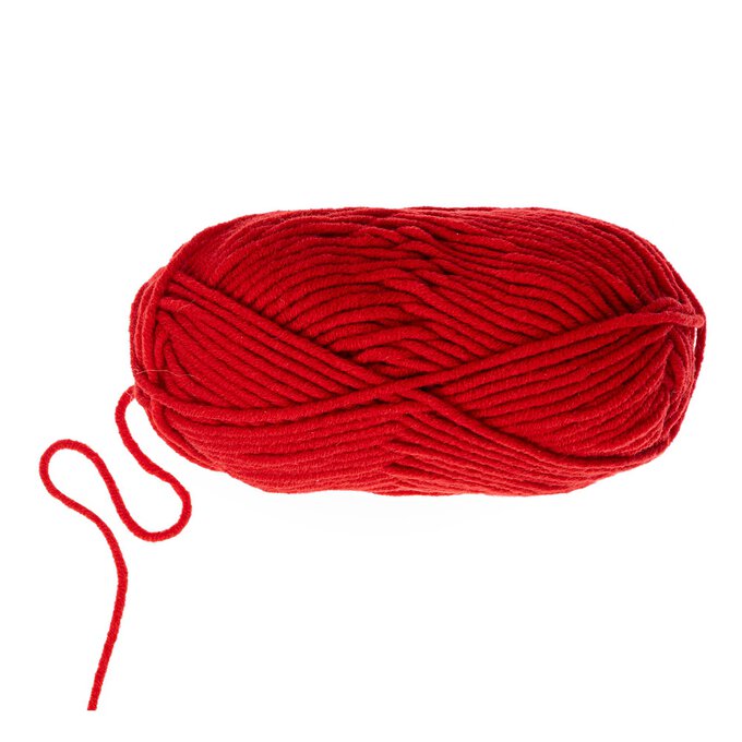 Women’s Institute Dark Red Soft and Chunky Yarn 100g 3 Women’s Institute Dark Red Soft and Chunky Yarn 100g