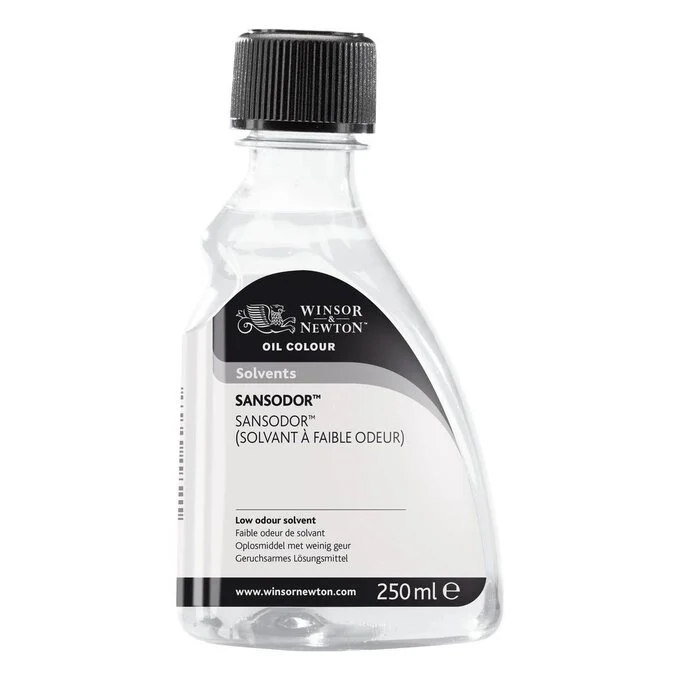 Winsor & Newton Sansodor Low Odour Solvent 250ml 1 Winsor & Newton Sansodor Low Odour Solvent 250ml