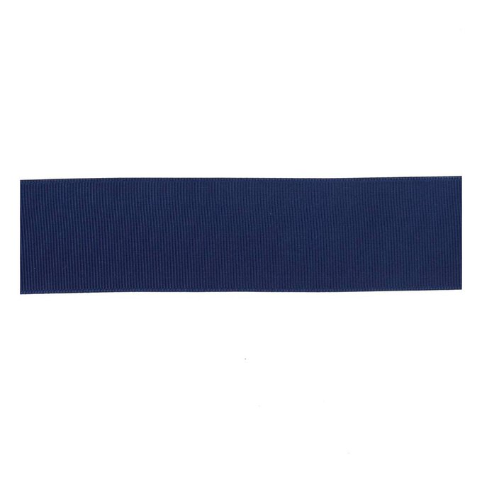 Navy Blue Grosgrain Ribbon 38mm x 5m 2 Navy Blue Grosgrain Ribbon 38mm x 5m