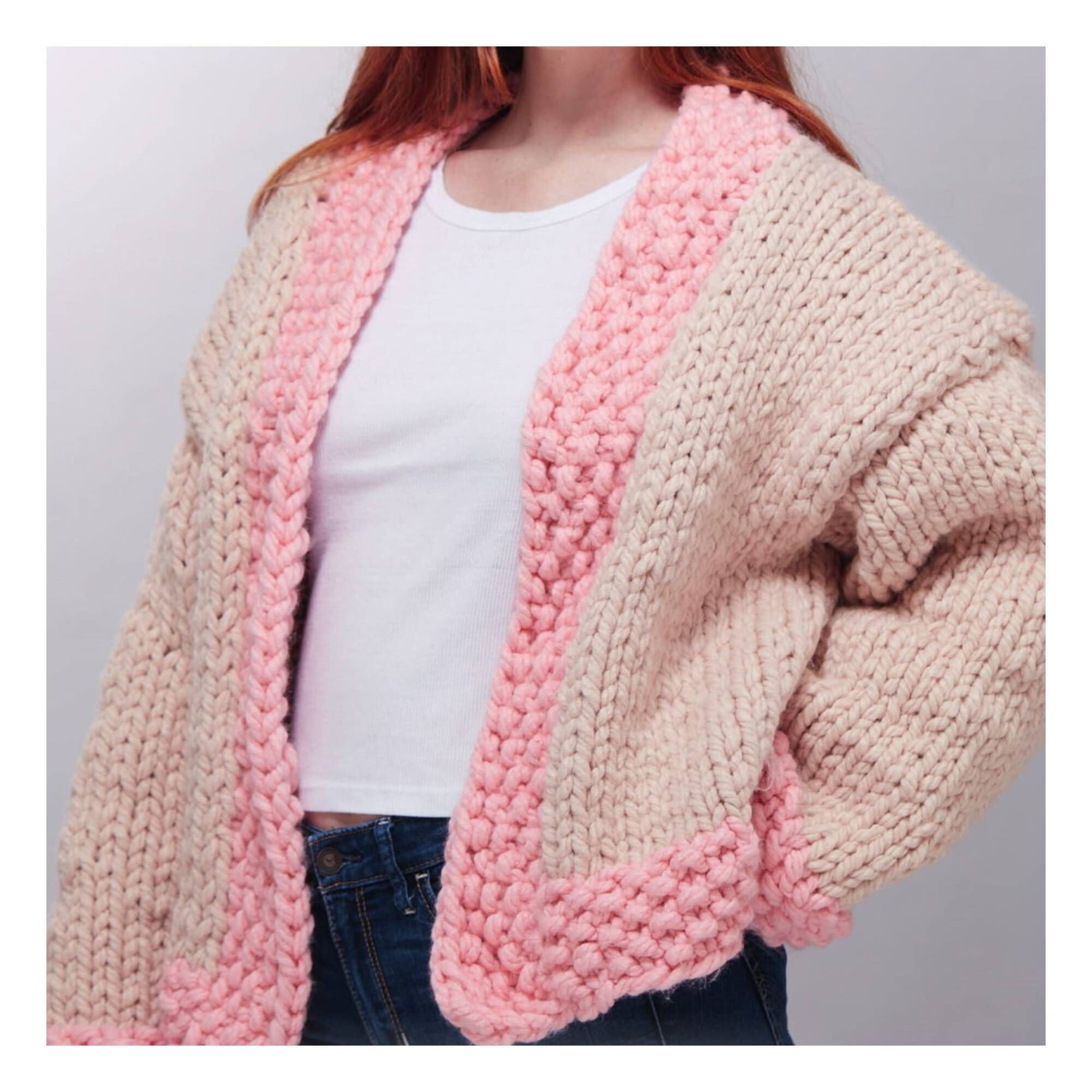 Knitcraft Oversized Cardigan Digital Pattern 0116 1 Knitcraft Oversized Cardigan Digital Pattern 0116