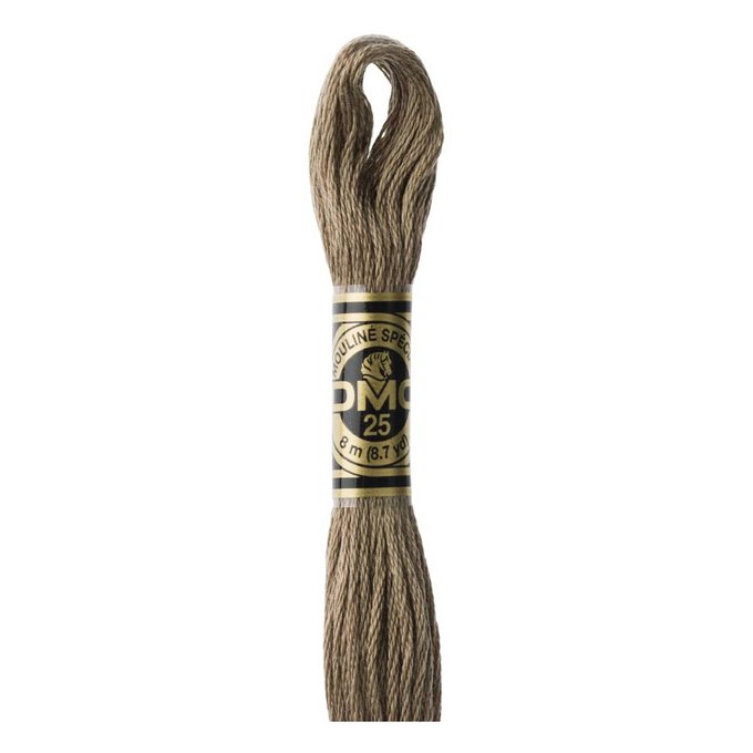 DMC Brown Mouline Special 25 Cotton Thread 8m (3790) 1 DMC Brown Mouline Special 25 Cotton Thread 8m (3790)