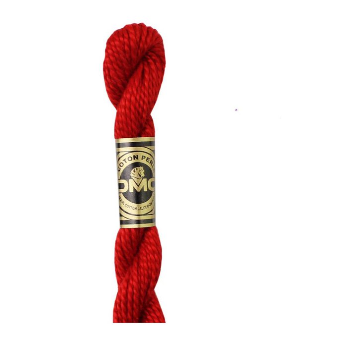 DMC Red Pearl Cotton Thread Size 3 15m (817) 1 DMC Red Pearl Cotton Thread Size 3 15m (817)