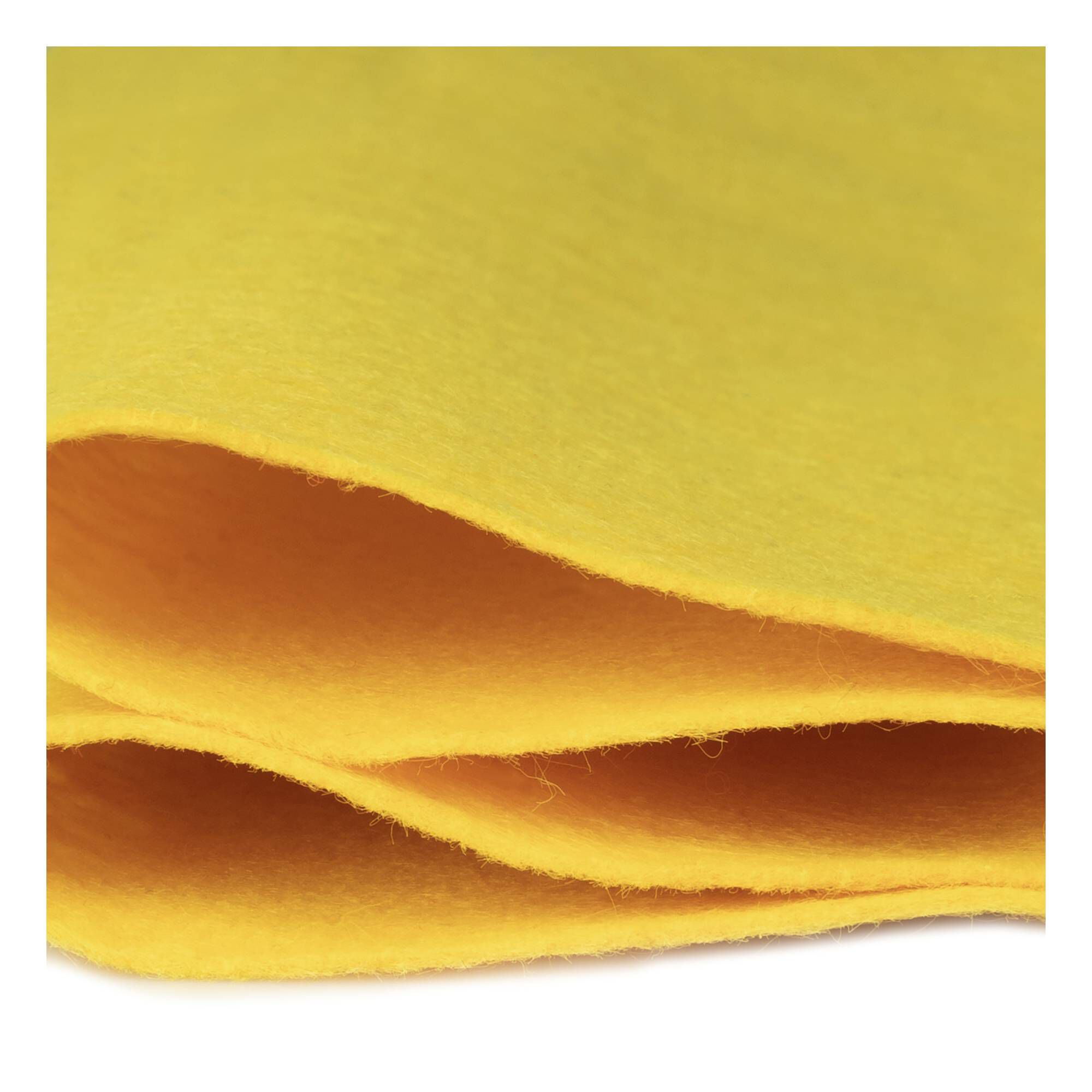 Yellow Polyester Felt Sheet A4 2 Yellow Polyester Felt Sheet A4