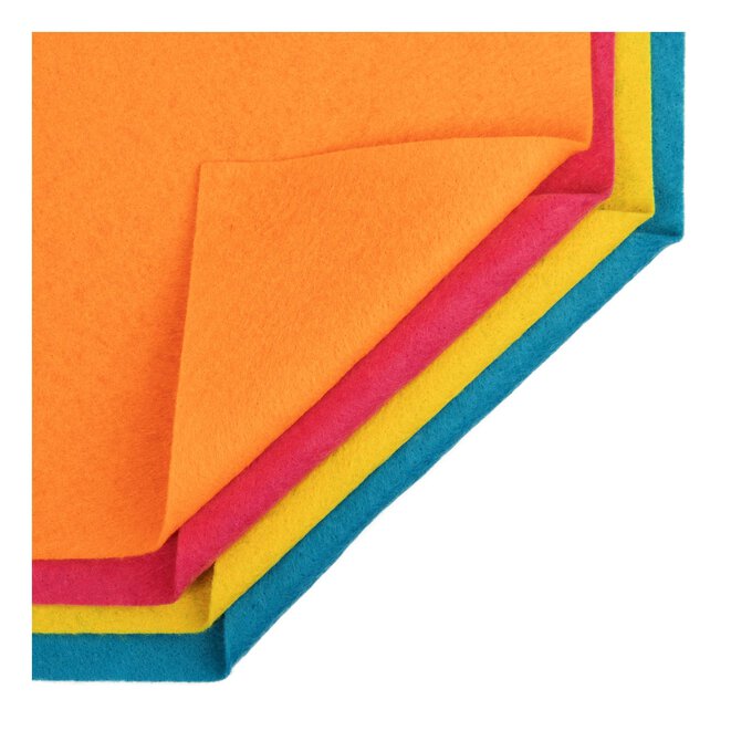 Gold Polyester Felt Sheet A4 5 Gold Polyester Felt Sheet A4