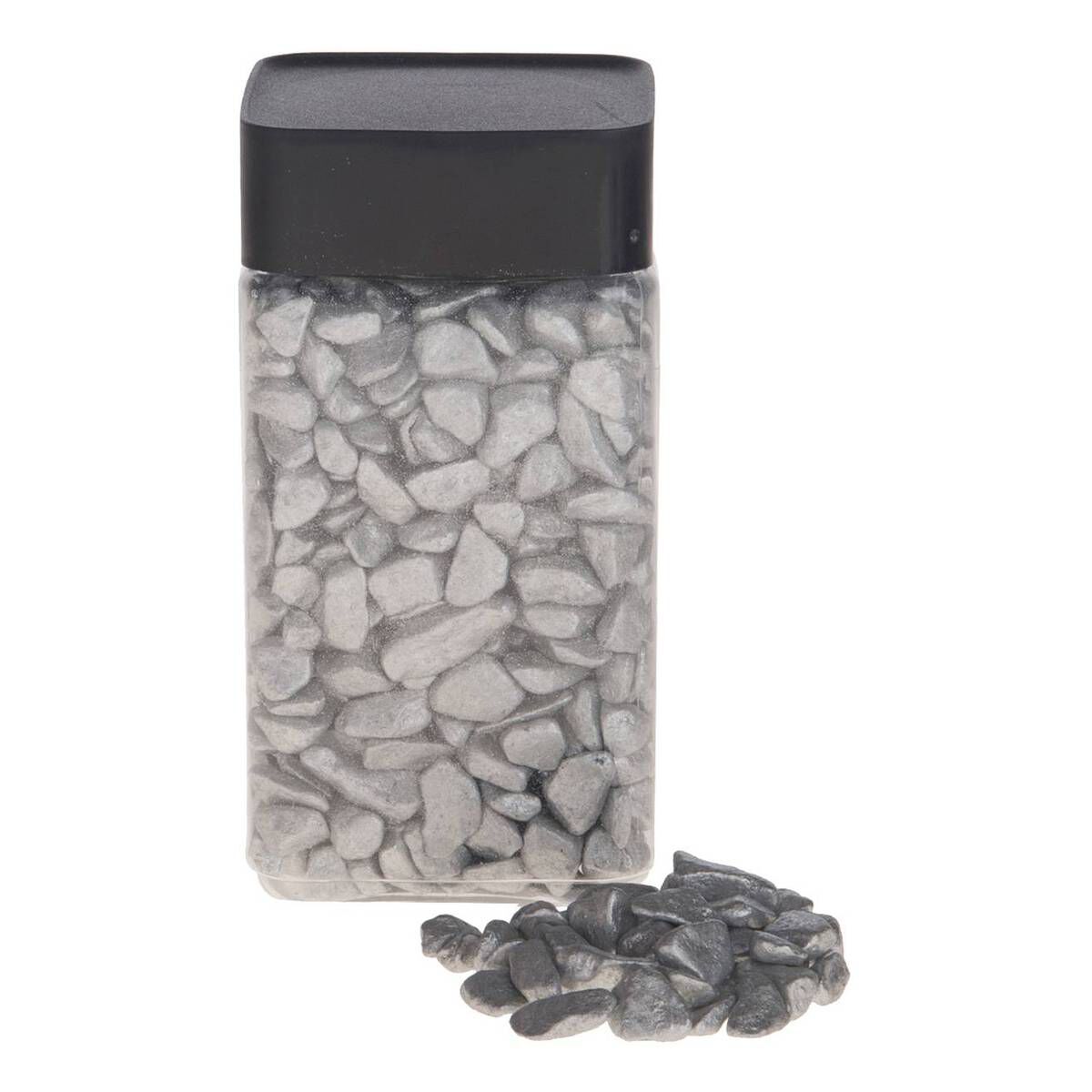 Silver Decorative Rocks 600g 1 Silver Decorative Rocks 600g