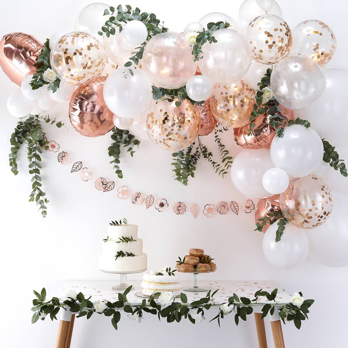 Ginger Ray Rose Gold Balloon Arch Kit 4 Ginger Ray Rose Gold Balloon Arch Kit