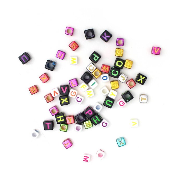 Alphabet Bead Waterfall Pack 75g