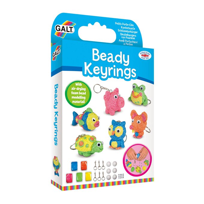 Galt Beady Keyrings 1 Galt Beady Keyrings