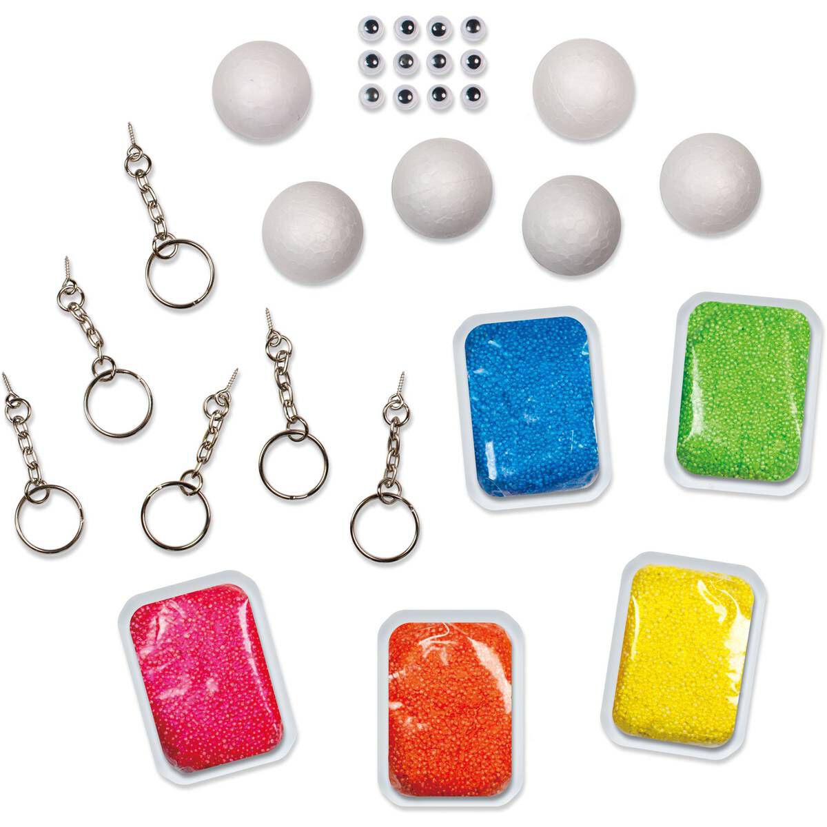Galt Beady Keyrings 3 Galt Beady Keyrings
