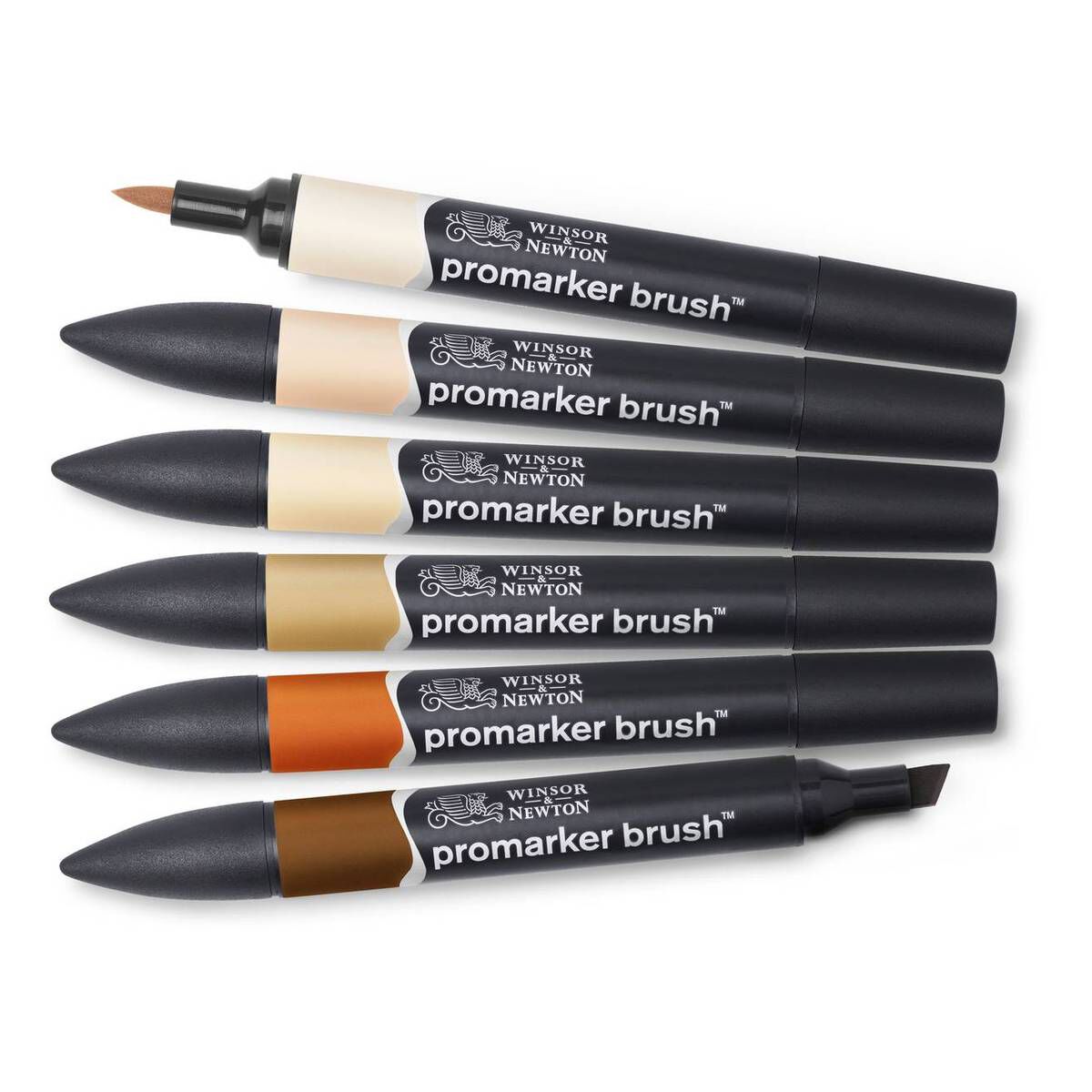 Winsor & Newton Skin Tone Promarker Brush 6 Pack 1 Winsor & Newton Skin Tone Promarker Brush 6 Pack