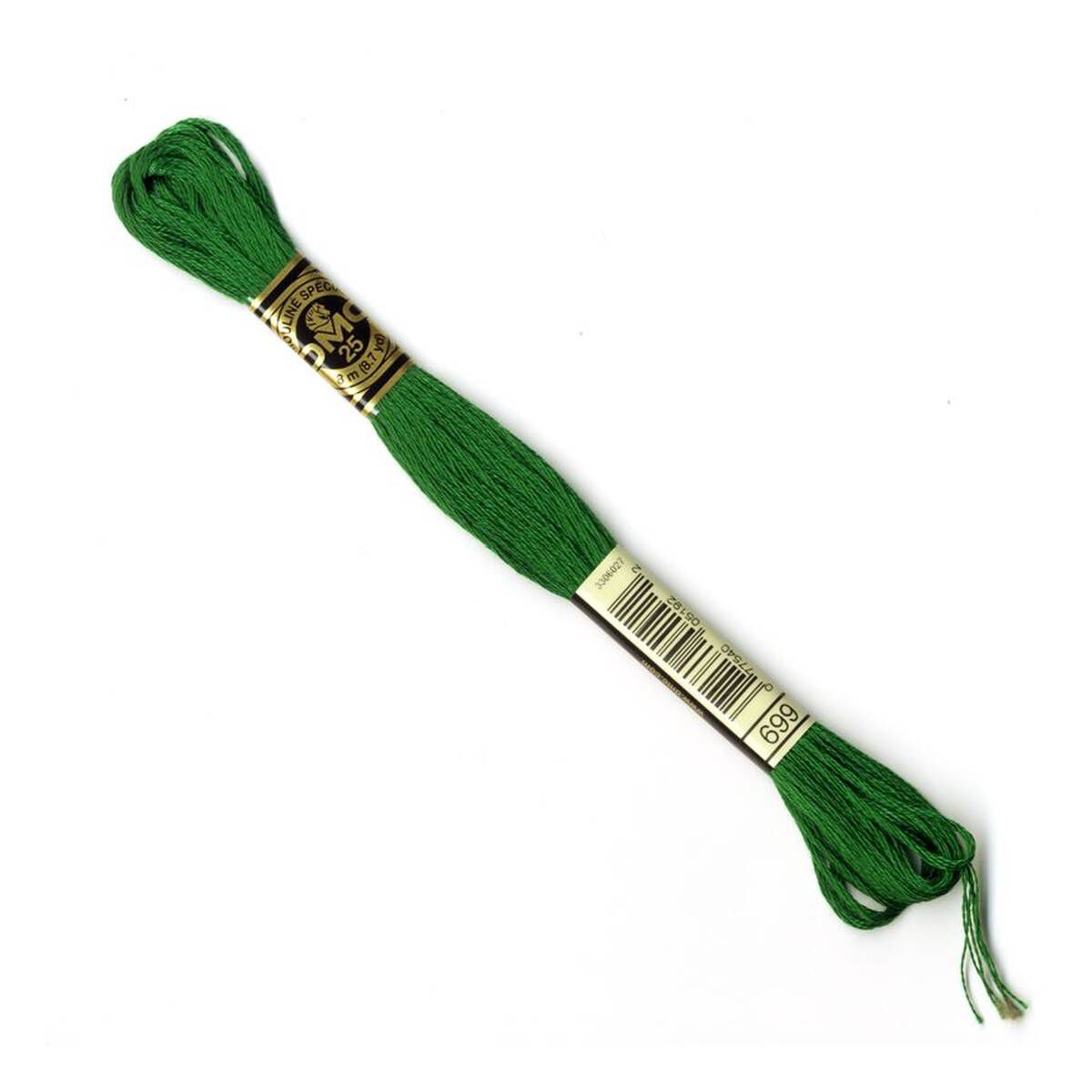 DMC Green Mouline Special 25 Cotton Thread 8m (699) 1 DMC Green Mouline Special 25 Cotton Thread 8m (699)