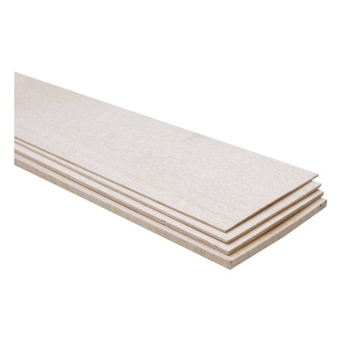 Balsa Sheet 1/4 x 3 x 36 Inches 2 Balsa Sheet 1/4 x 3 x 36 Inches