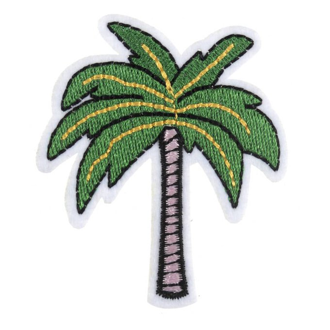 Trimits Palm Tree Iron-On Patch 1 Trimits Palm Tree Iron-On Patch
