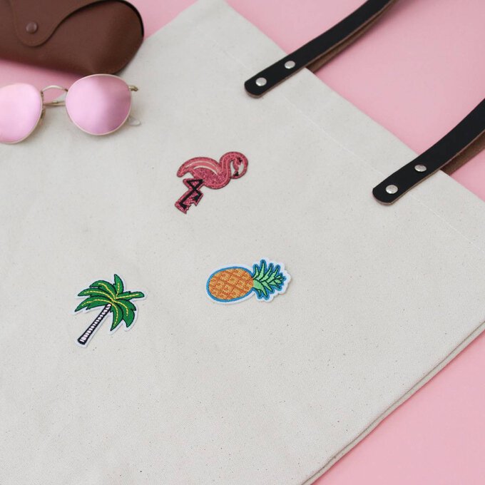 Trimits Palm Tree Iron-On Patch 3 Trimits Palm Tree Iron-On Patch
