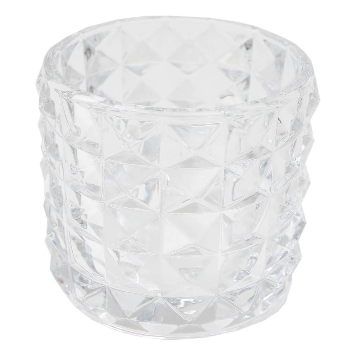 Clear Textured Tealight Holders 12 Pack 2 Clear Textured Tealight Holders 12 Pack