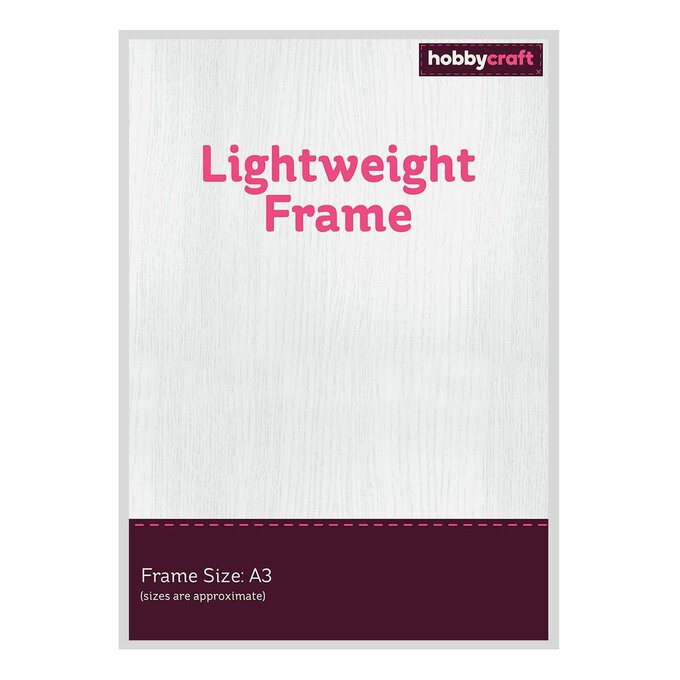 Silver Lightweight Frame A3 1 Silver Lightweight Frame A3