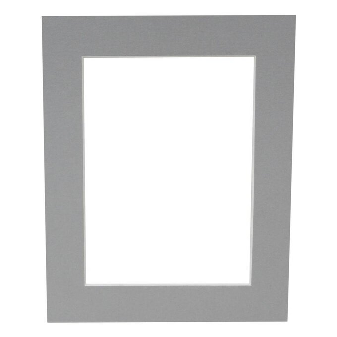 Dawn Grey Single Aperture Mount 10 x 8 Inches