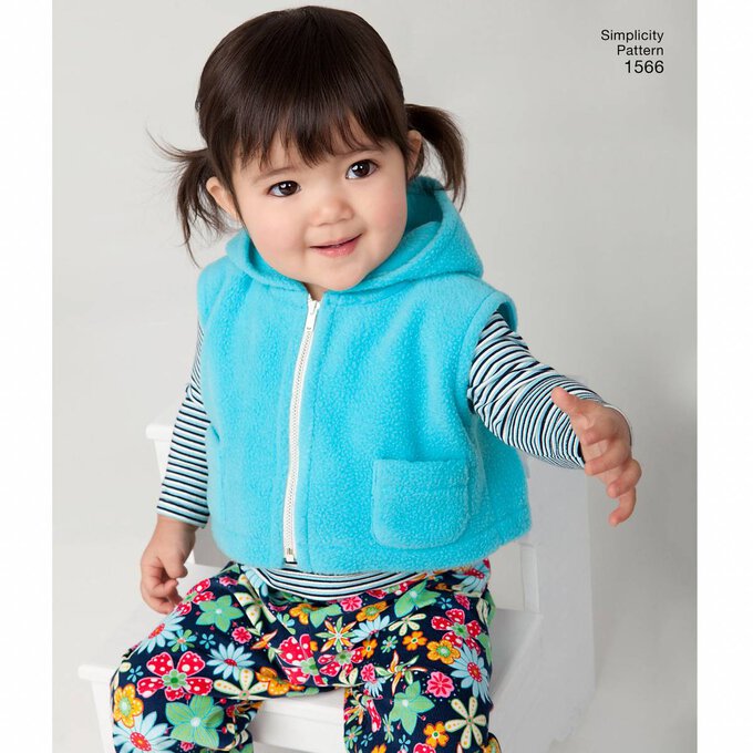 Simplicity Babies’ Separates Sewing Pattern 1566 4 Simplicity Babies’ Separates Sewing Pattern 1566