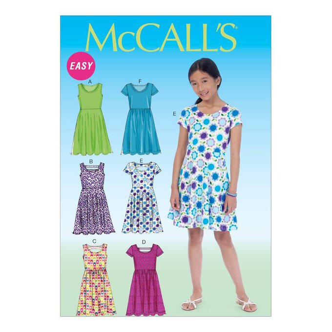 McCall’s Girls’ Dress Sewing Pattern M7079 (7-14) 1 McCall’s Girls’ Dress Sewing Pattern M7079 (7-14)