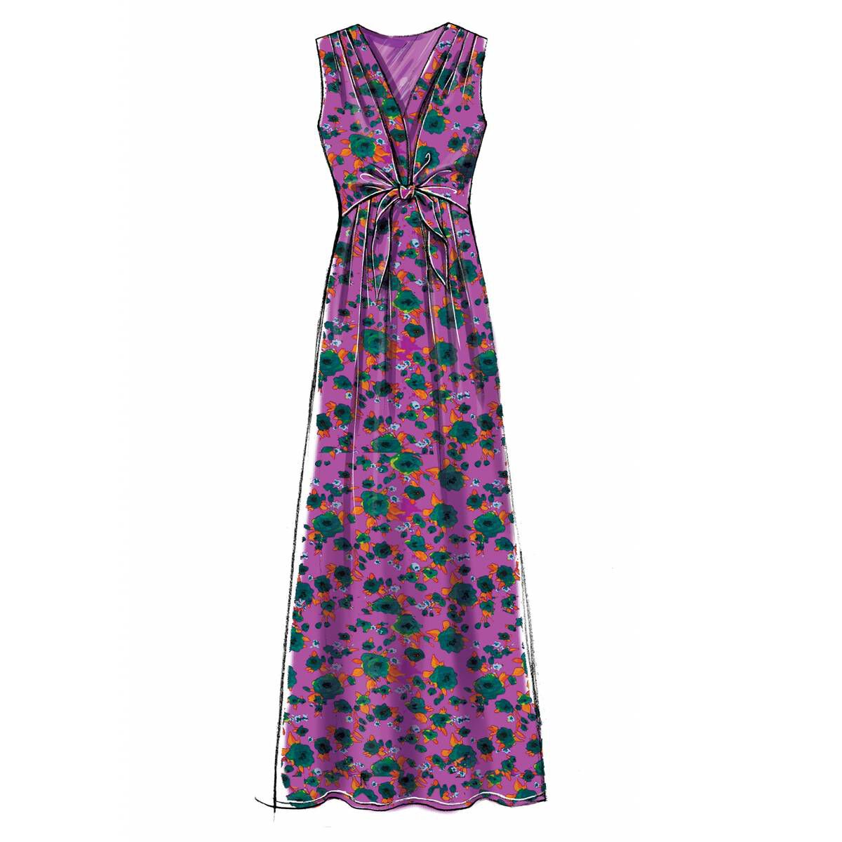McCall’s Women’s Dress Sewing Pattern M7381 (L-XXL) 3 McCall’s Women’s Dress Sewing Pattern M7381 (L-XXL)