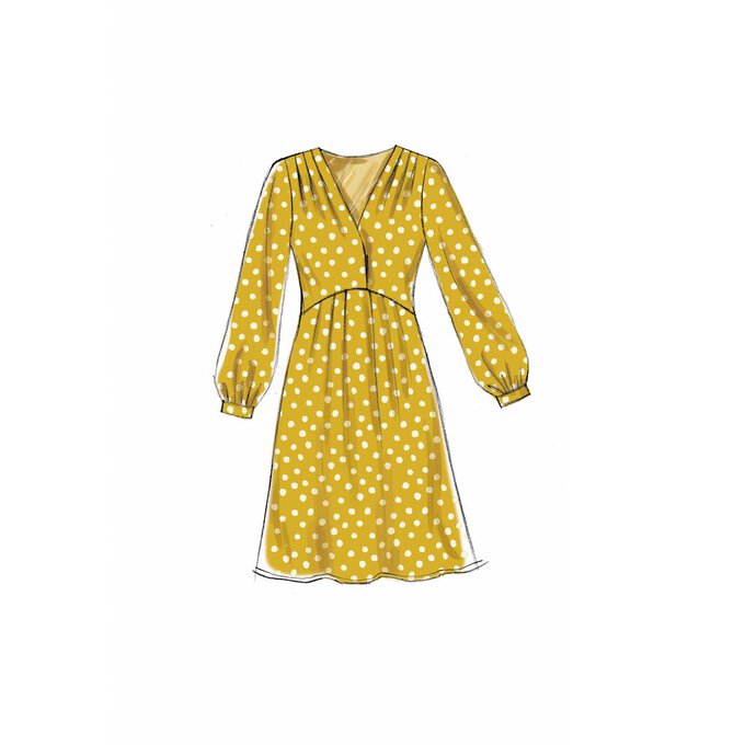 McCall’s Women’s Dress Sewing Pattern M7381 (L-XXL) 5 McCall’s Women’s Dress Sewing Pattern M7381 (L-XXL)