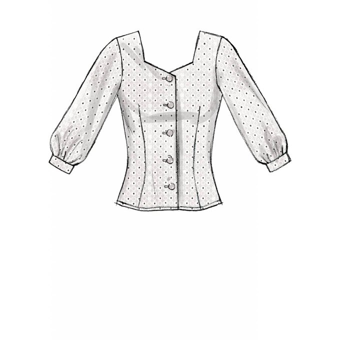 McCall’s Women’s Tops Sewing Pattern M7900 (14-22) 4 McCall’s Women’s Tops Sewing Pattern M7900 (14-22)