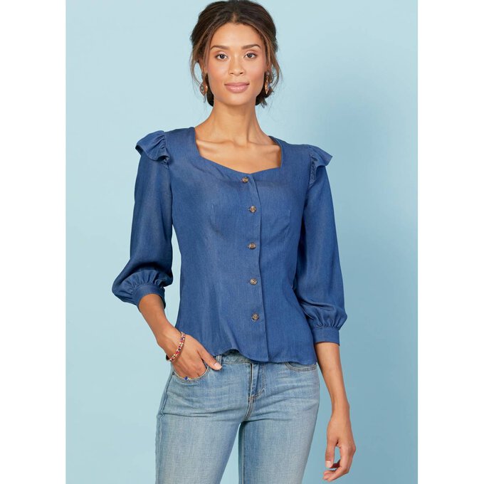 McCall’s Women’s Tops Sewing Pattern M7900 (14-22) 5 McCall’s Women’s Tops Sewing Pattern M7900 (14-22)