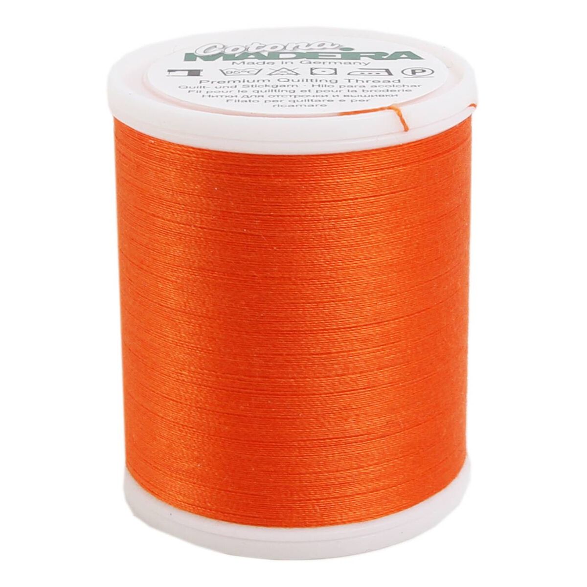 Madeira Orange Cotona 50 Quilting Thread 1000m (604) 1 Madeira Orange Cotona 50 Quilting Thread 1000m (604)