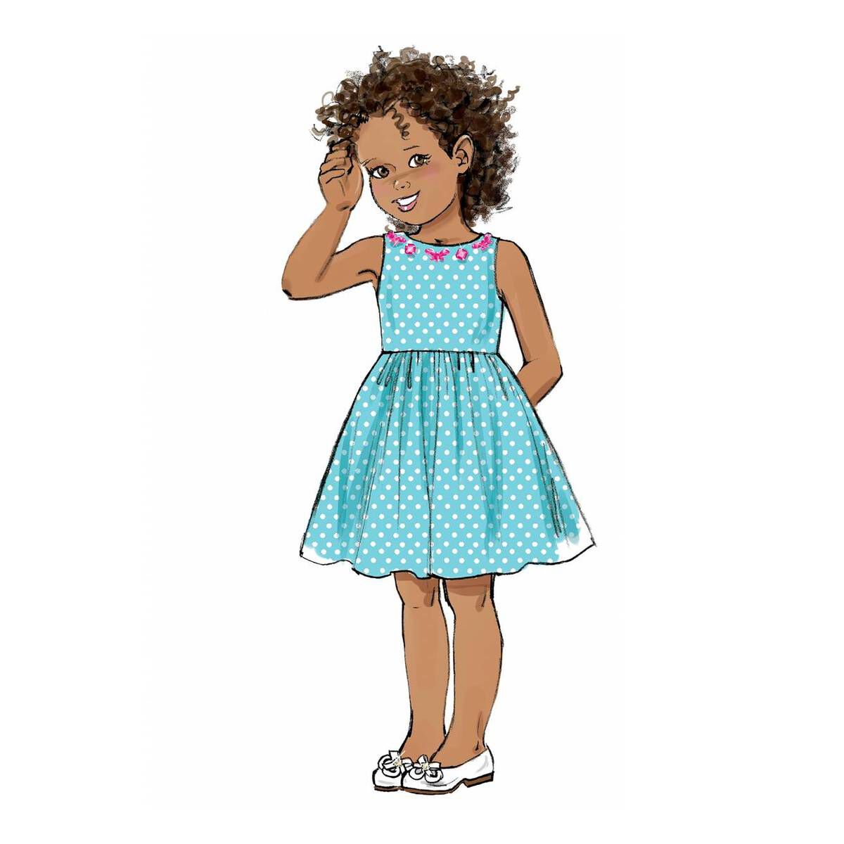 Butterick Children’s Dress Sewing Pattern B6201 (2-5) 3 Butterick Children’s Dress Sewing Pattern B6201 (2-5)