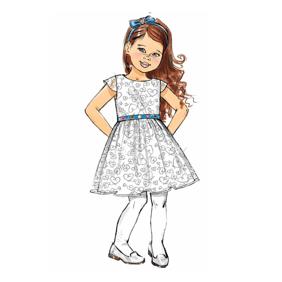 Butterick Children’s Dress Sewing Pattern B6201 (2-5) 4 Butterick Children’s Dress Sewing Pattern B6201 (2-5)