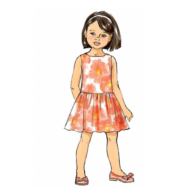 Butterick Children’s Dress Sewing Pattern B6201 (2-5) 5 Butterick Children’s Dress Sewing Pattern B6201 (2-5)