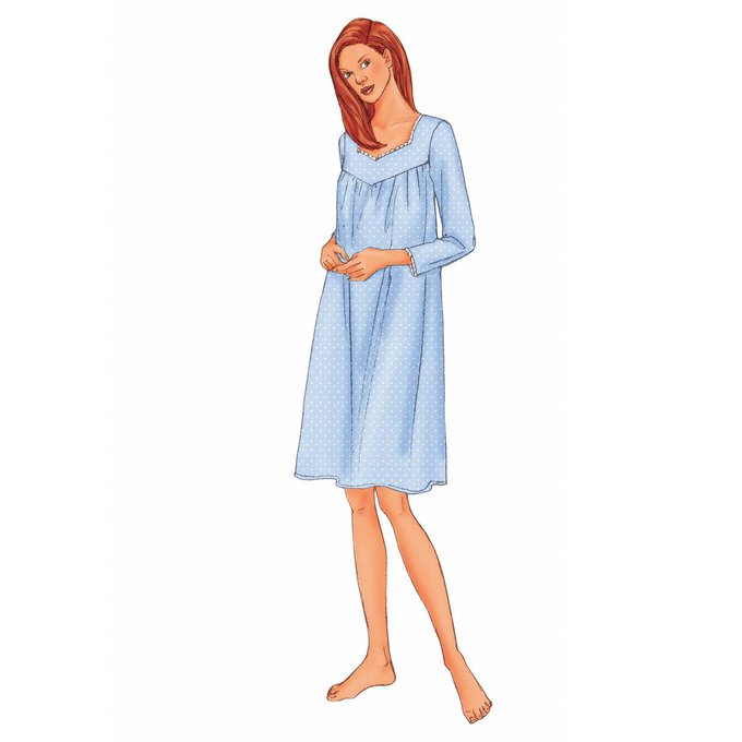 Butterick Petite Nightgown Sewing Pattern 6838 (XS-M) 3 Butterick Petite Nightgown Sewing Pattern 6838 (XS-M)