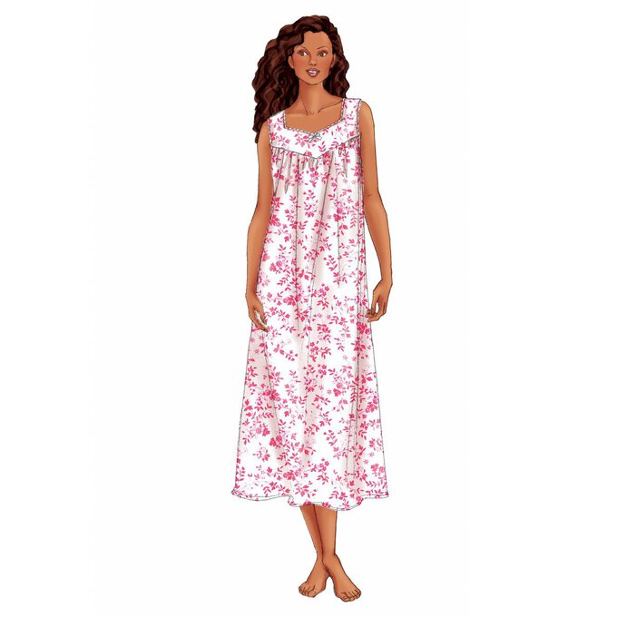 Butterick Petite Nightgown Sewing Pattern 6838 (XS-M) 4 Butterick Petite Nightgown Sewing Pattern 6838 (XS-M)