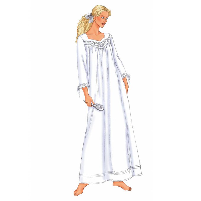 Butterick Petite Nightgown Sewing Pattern 6838 (XS-M) 6 Butterick Petite Nightgown Sewing Pattern 6838 (XS-M)