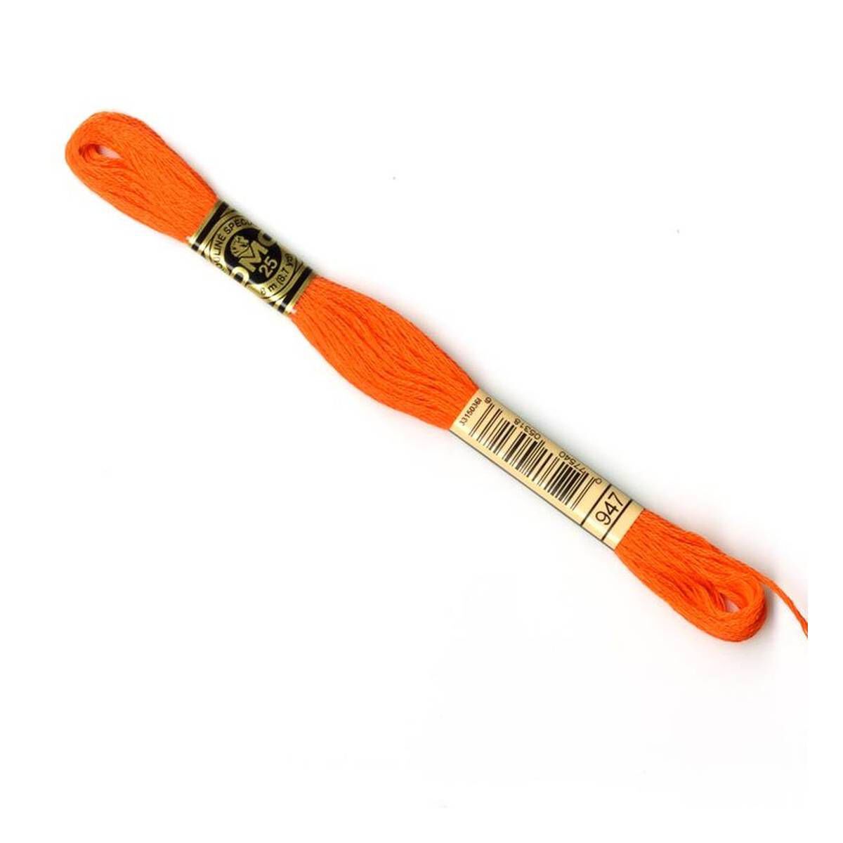 DMC Orange Mouline Special 25 Cotton Thread 8m (947) 1 DMC Orange Mouline Special 25 Cotton Thread 8m (947)